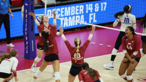 Arkansas Takes Down Kentucky in Five Sets to Advance to First-Ever Elite Eight