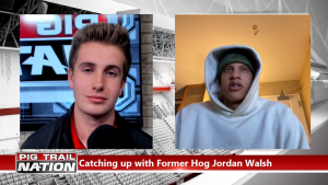 WATCH: Catching up with Former Hog Jordan Walsh