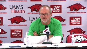 WATCH: Coach Neighbors discusses 74-70 loss to UAPB
