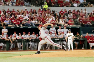 Molina continues Arkansas starting pitch dominance in 4-3 win over Michigan
