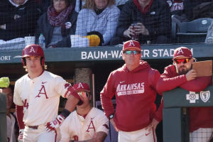 No. 1 Arkansas remains atop polls as Little Rock visits Tuesday for 3 p.m. contest