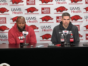 Kolby Smith, Ronnie Fouch pleased to be at Arkansas