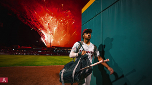 Arkansas puts damper on South Carolina’s post-game fireworks with 2-1 road win