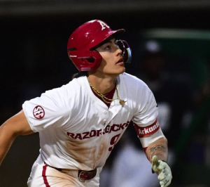 Aloy’s 5-RBI night powers Arkansas to 11-1 win over UAPB in North Little Rock