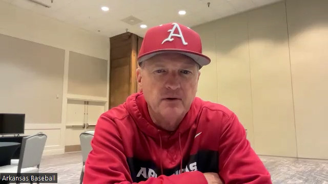WATCH: Dave Van Horn and Hagen Smith discuss game one loss to Texas A&M