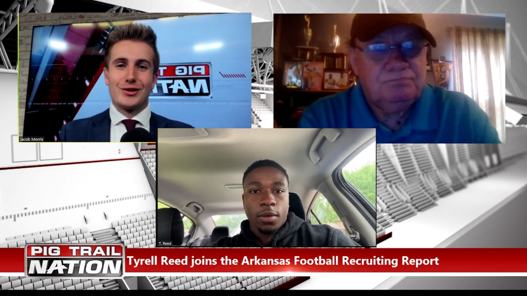 Tyrell Reed joins the Arkansas Football Recruiting Report (5-5-24)
