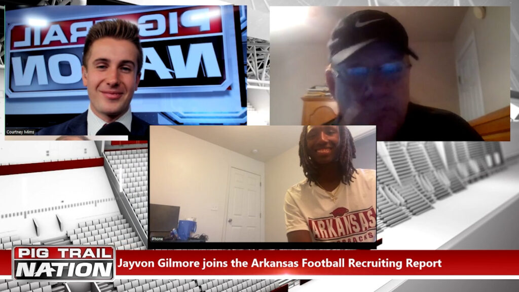 WATCH: Class of 2026 QB Jayvon Gilmore joins the Arkansas Football Recruiting Report