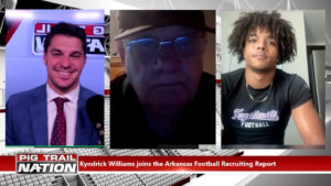 Kyndrick Williams joins the Arkansas Football Recruiting Report with Otis Kirk