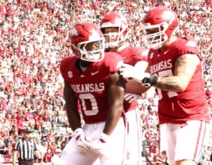 Braylen Russell making big impact for Hogs as true freshman