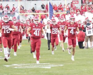 Hogs release depth chart for Mississippi State game