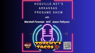 The Arkansas Pregame Show with Marshall Foreman at Torchys in Fayetteville 4 p.m. 10/19/24