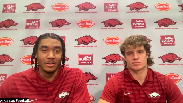 Arkansas players remain energetic about facing Texas Tech despite reduced roster