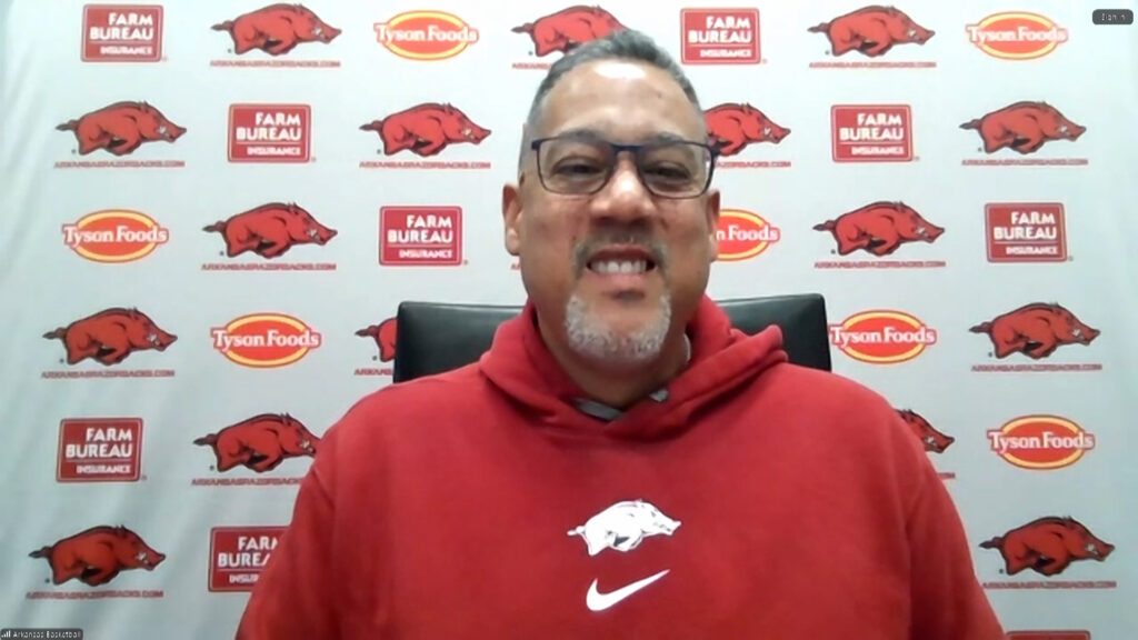 WATCH: Arkansas MBB Assistant Chuck Martin on Hogs’ next game