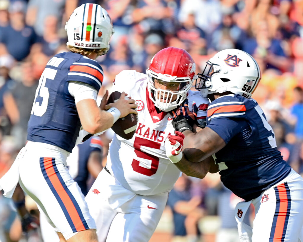 Razorback defenders looking to leap forward in Liberty Bowl battle with Red Raiders