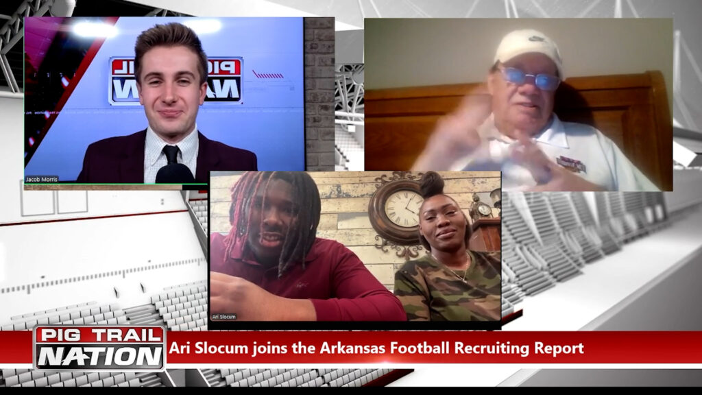 WATCH: 2026 DT Ari Slocum joins the Arkansas Football Recruiting Report