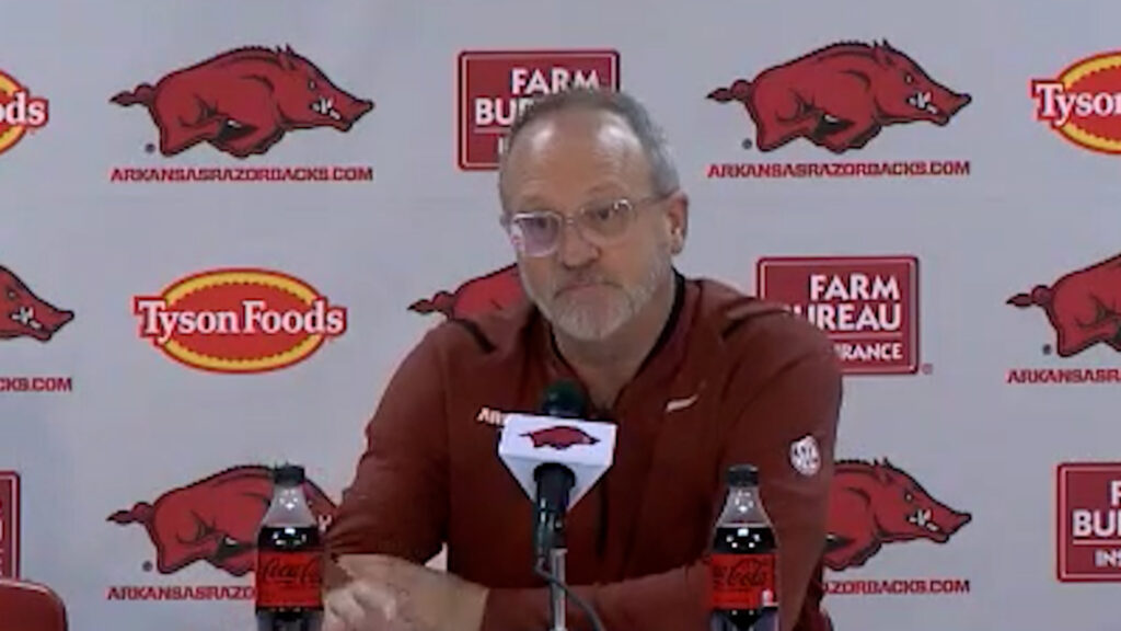 WATCH: Mike Neighbors speaks to media after 93-63 loss to No. 16 Tennessee