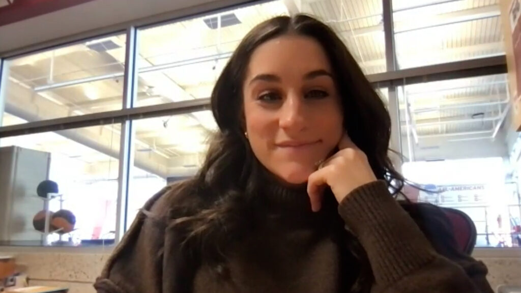 WATCH: Jordyn Wieber previews dual meet against No. 1 Oklahoma