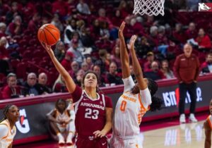 No. 16 Tennessee overpowers host Arkansas en route to a 93-63 victory