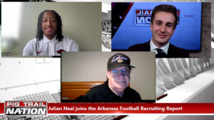 New transfer DB Julian Neal joins the show! | Arkansas Football Recruiting Report