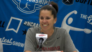 WATCH: Arkansas’ Courtney Deifel, Bri Ellis and Robyn Herron preview Fayetteville Regional
