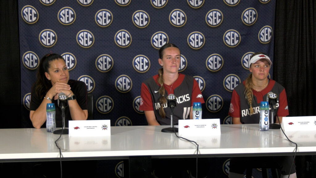 WATCH: Coach Deifel and players recap SEC tournament quarterfinal win over Tennessee