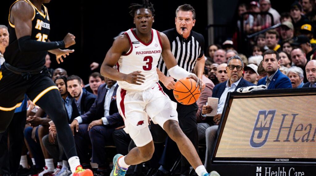 Arkansas forward Adou Thiero to remain in 2025 NBA Draft, forego remaining college eligibility