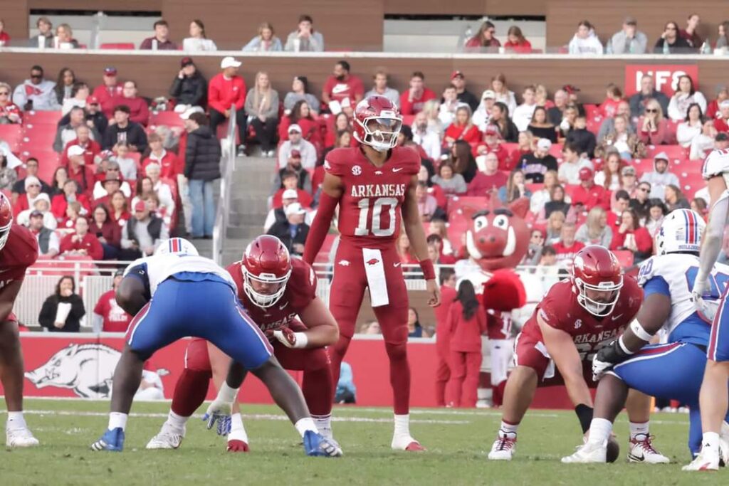 Arkansas learns times for three football openers