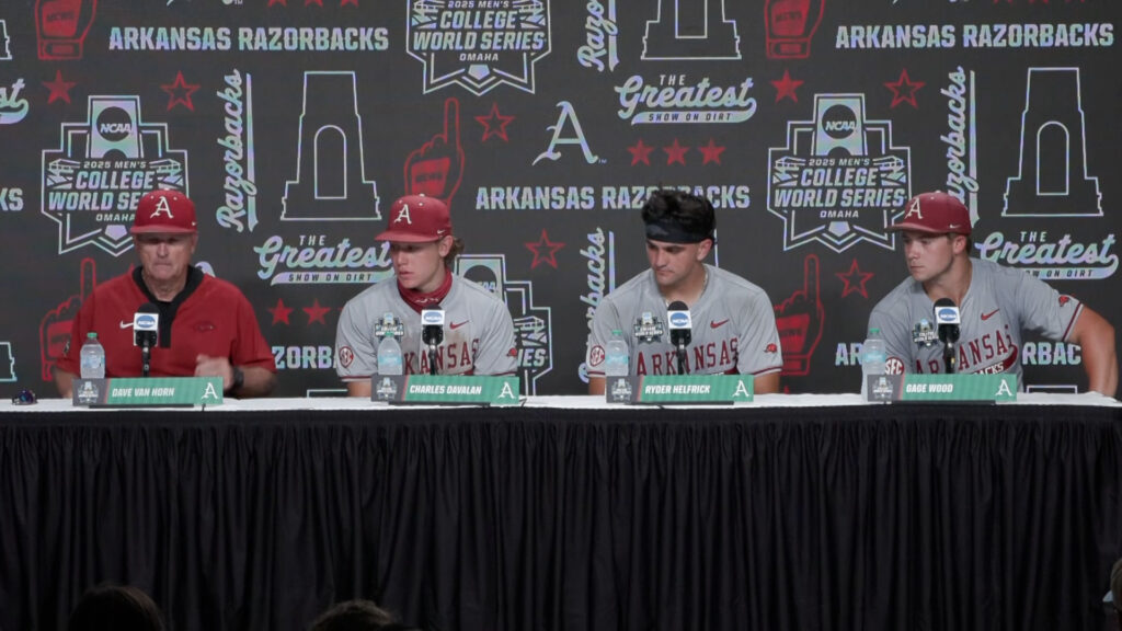 WATCH: Coach Van Horn, Gage Wood, and more recap Wood’s no-hitter vs. Murray St.