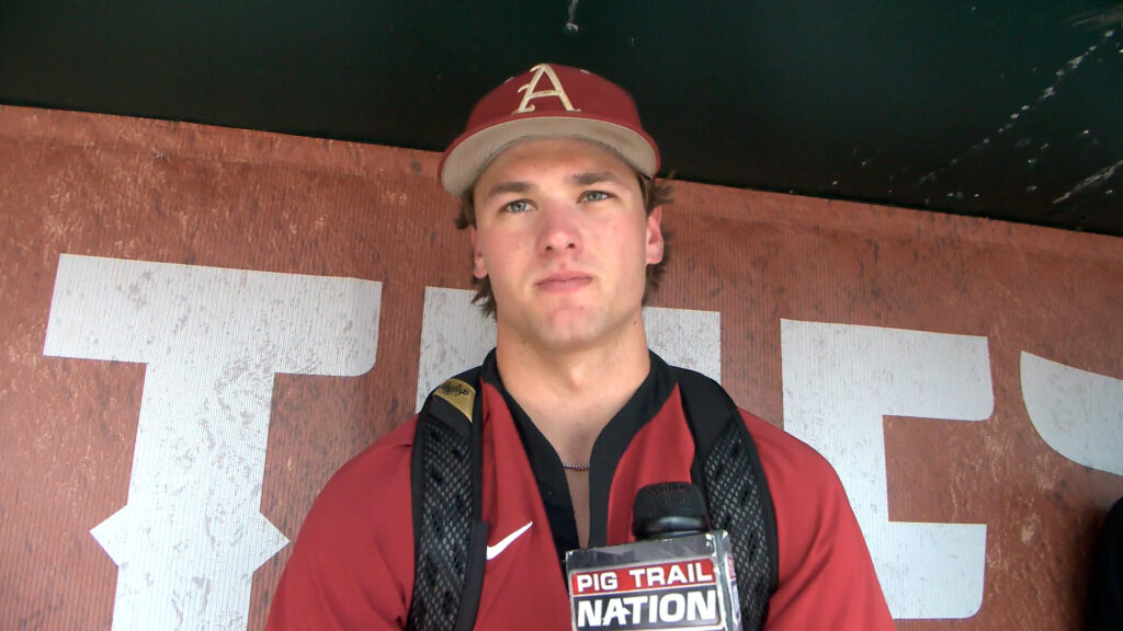 EXCLUSIVE: Razorback players catch up with Pig Trail Nation ahead of MCWS