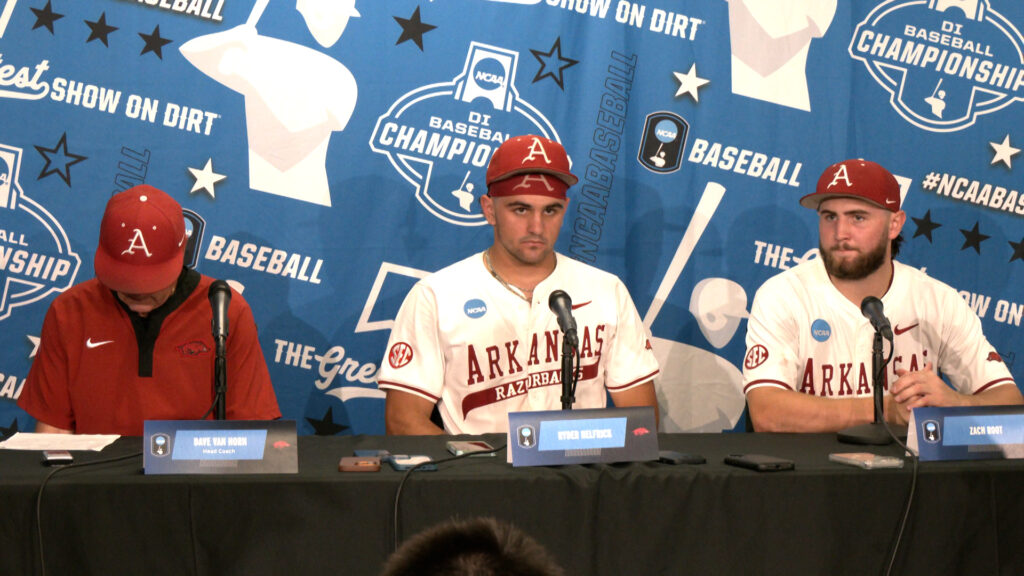 WATCH: Dave Van Horn and players recap 4-3 win against Tennessee
