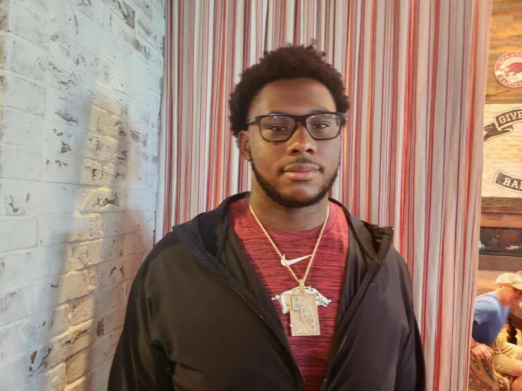 Edward Baker still checking out schools including Arkansas