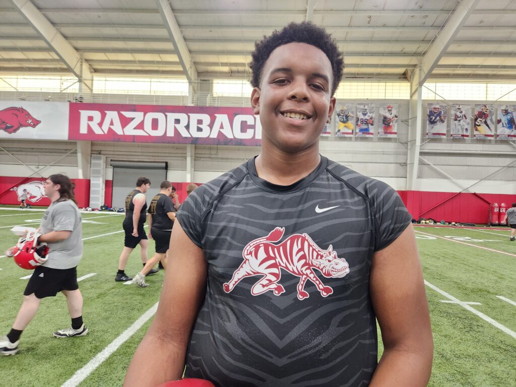 Ferbia Allen III shines at Arkansas’ Football Camp
