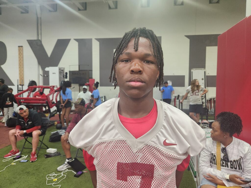 Greydon Howell among top performers at Arkansas’ camp