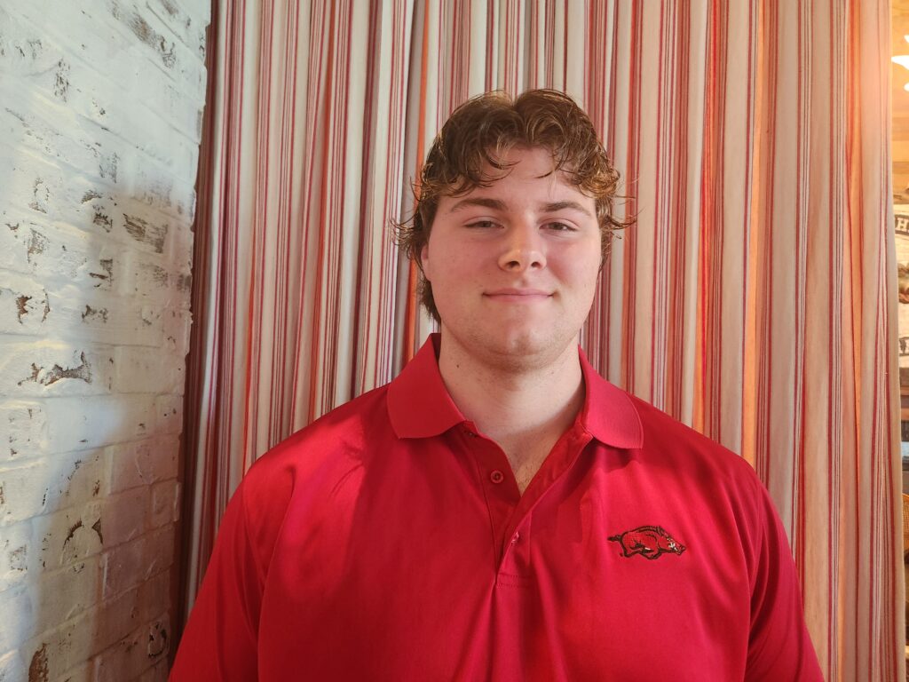 Future Razorback Hugh Smith impressed with official visit