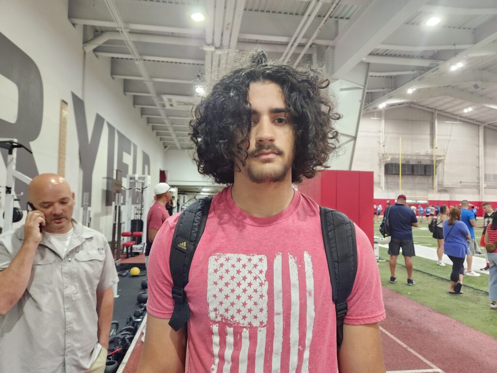 Hunter Bates hoping to get on Hogs’ recruiting radar
