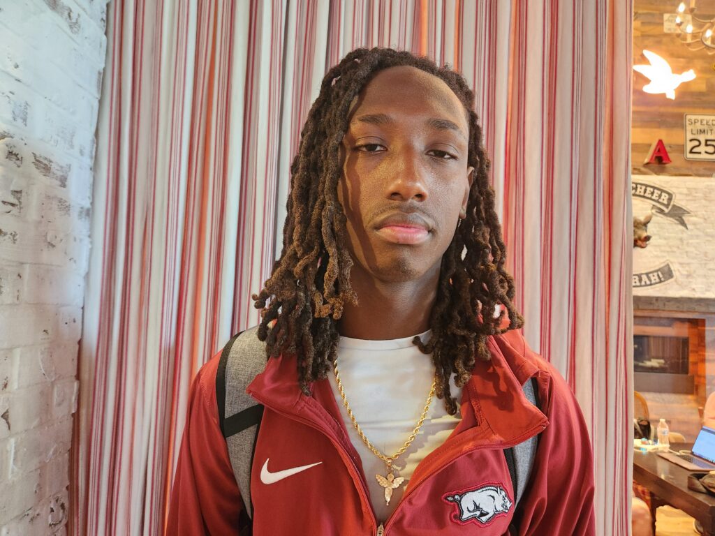 Jayvon Gilmore feels at home when at Fayetteville