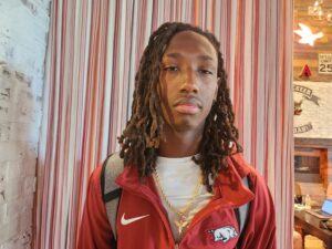 Jayvon Gilmore feels at home when at Fayetteville