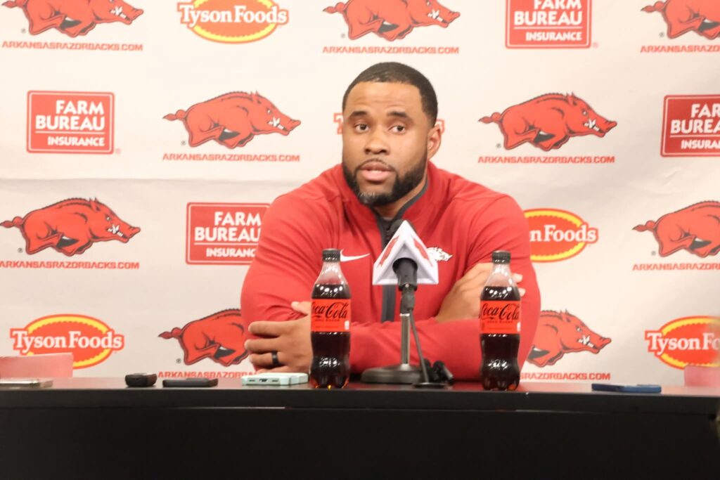 Arkansas’ new GM Remy Cofield introduced, talks role with Razorbacks